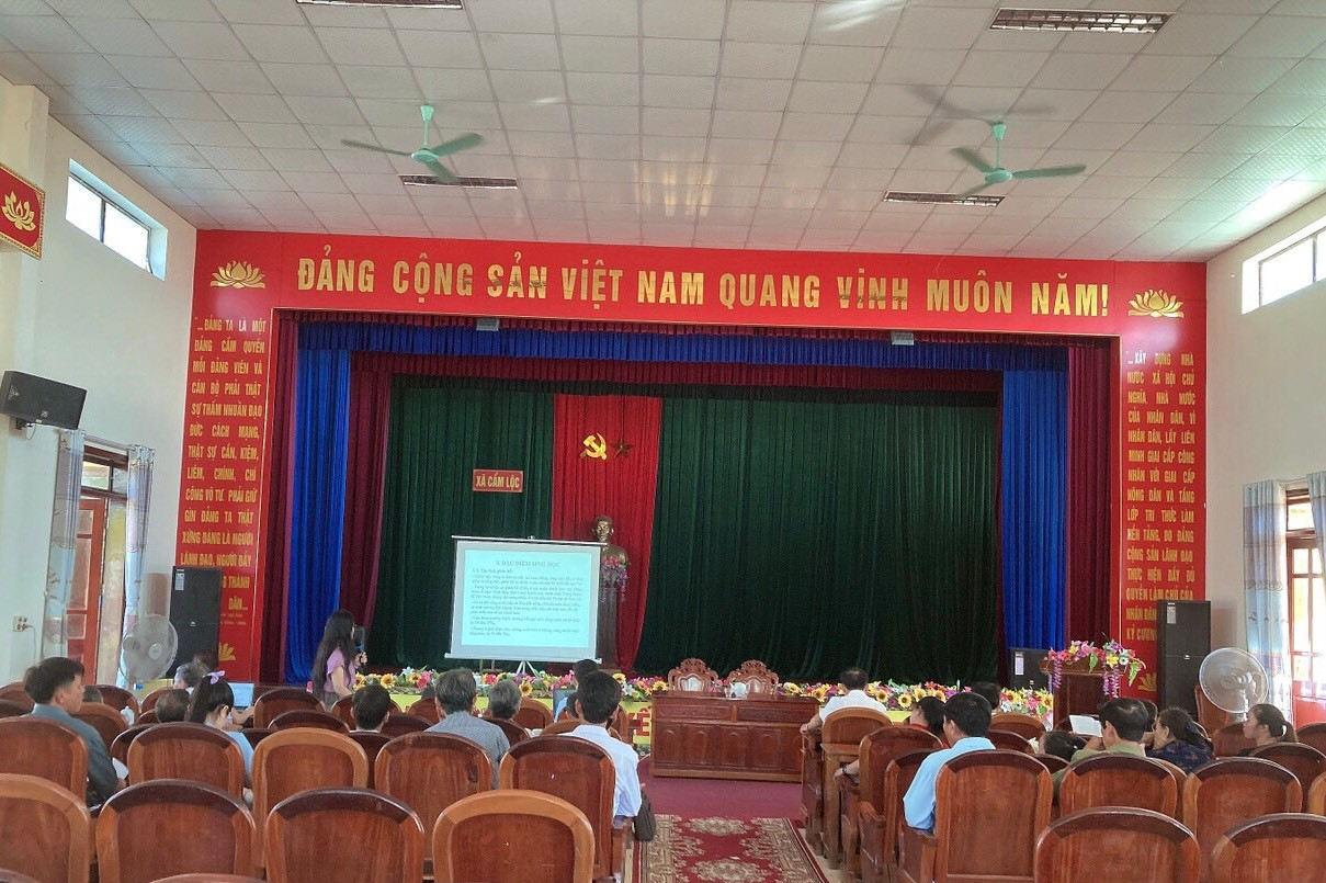 TẬP HUẤN NUÔI THƯƠNG PHẨM CÁ VÂY VÀNG